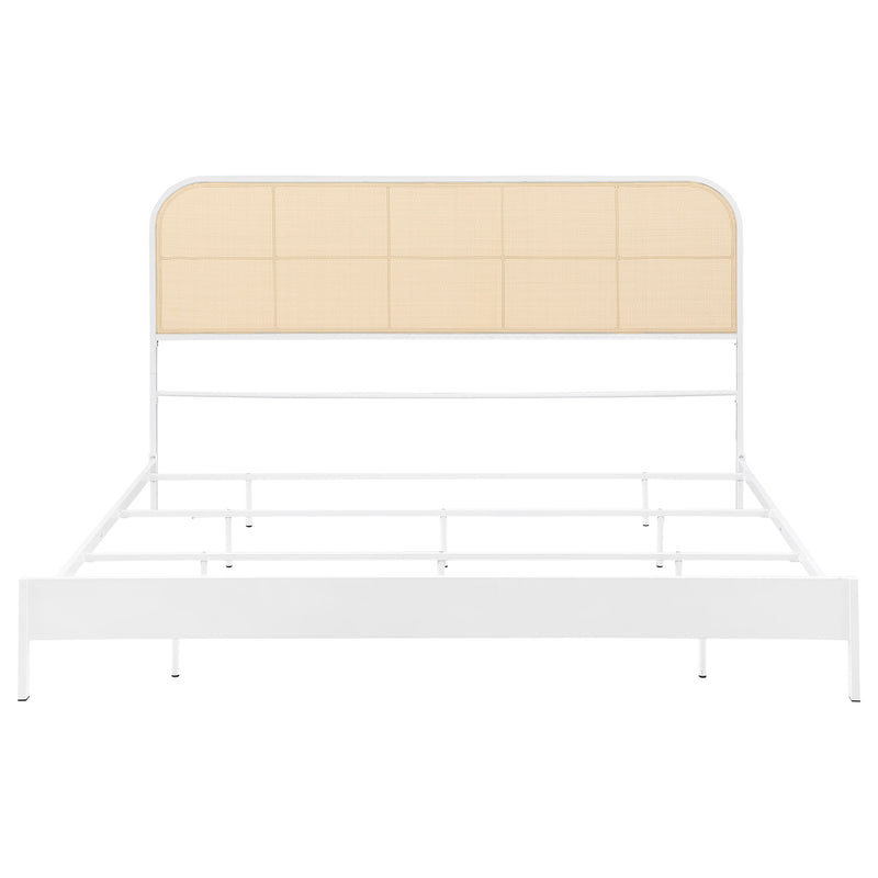 Amherst Eastern King, Queen, Full, & Twin Bed White & Black