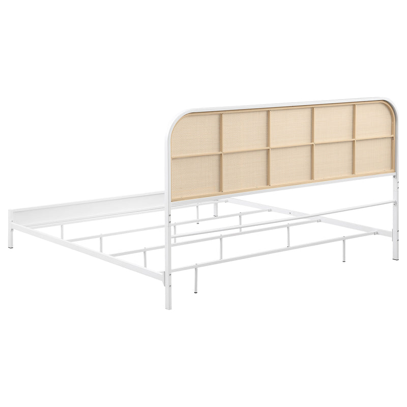 Amherst Eastern King, Queen, Full, & Twin Bed White & Black