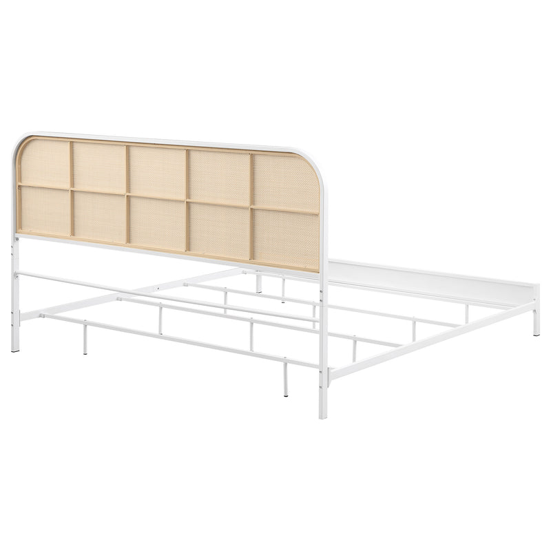 Amherst Eastern King, Queen, Full, & Twin Bed White & Black