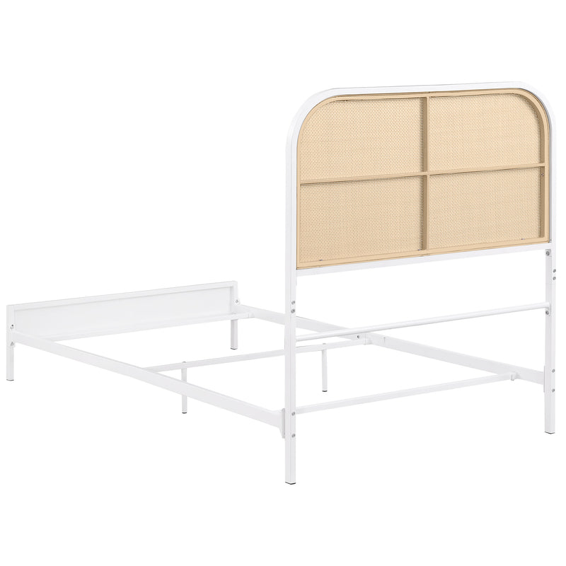 Amherst Eastern King, Queen, Full, & Twin Bed White & Black