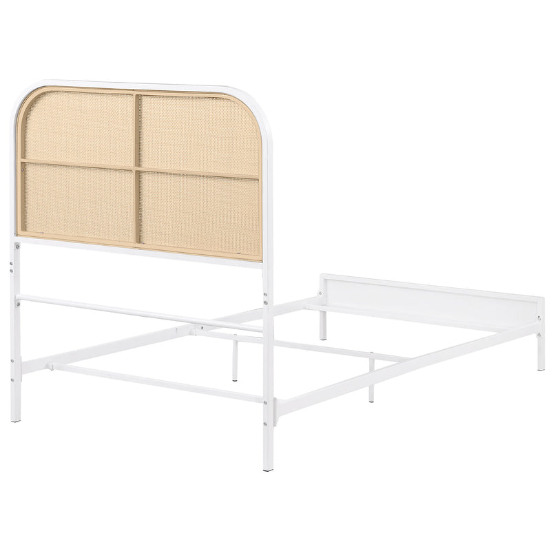 Amherst Eastern King, Queen, Full, & Twin Bed White & Black