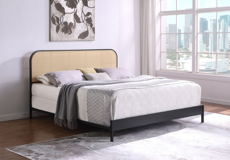 Amherst Eastern King, Queen, Full, & Twin Bed White & Black
