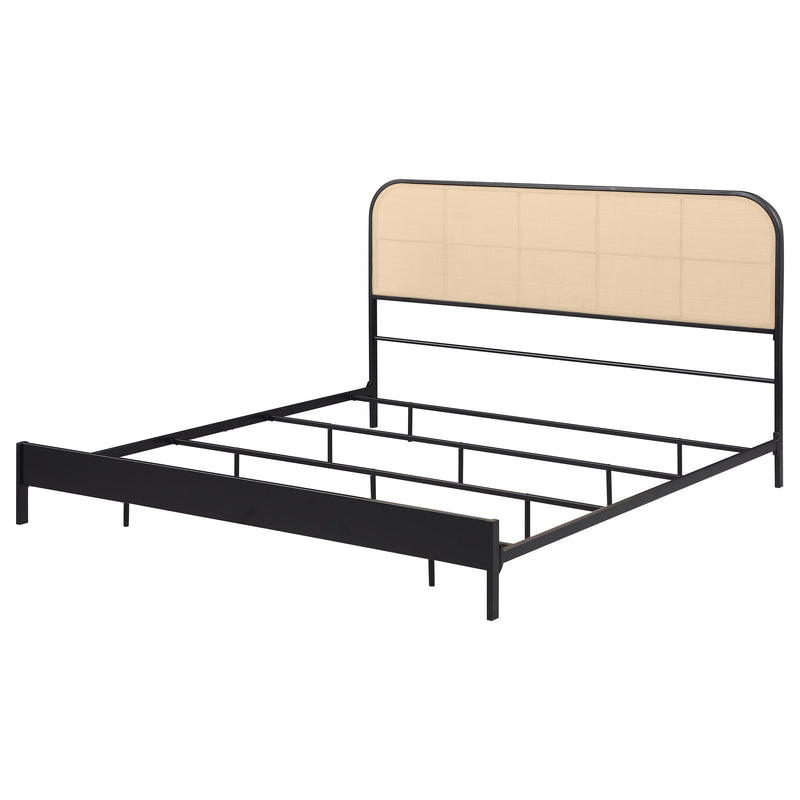 Amherst Eastern King, Queen, Full, & Twin Bed White & Black