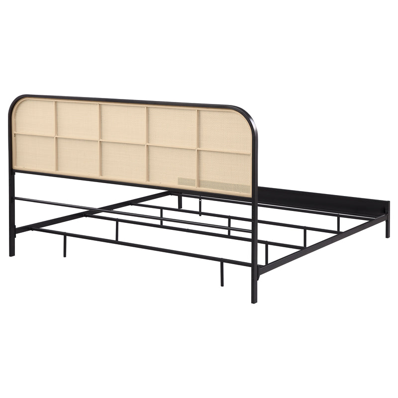 Amherst Eastern King, Queen, Full, & Twin Bed White & Black