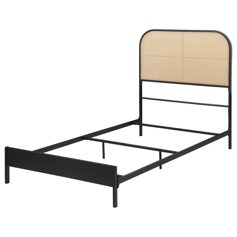 Amherst Eastern King, Queen, Full, & Twin Bed White & Black