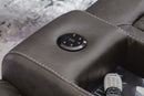 Fyne-Dyme Power Reclining Loveseat with Console - Ace Furniture and Decor