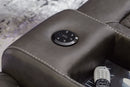 Fyne-Dyme Power Reclining Loveseat with Console - Ace Furniture and Decor