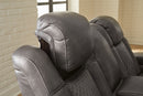 Fyne-Dyme Power Reclining Loveseat with Console - Ace Furniture and Decor