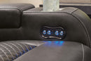 Fyne-Dyme Power Reclining Loveseat with Console - Ace Furniture and Decor
