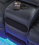 Fyne-Dyme Power Reclining Loveseat with Console - Ace Furniture and Decor