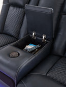 Fyne-Dyme Power Reclining Loveseat with Console - Ace Furniture and Decor