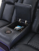 Fyne-Dyme Power Reclining Loveseat with Console - Ace Furniture and Decor