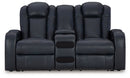 Fyne-Dyme Power Reclining Loveseat with Console - Ace Furniture and Decor