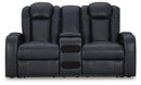Fyne-Dyme Power Reclining Loveseat with Console - Ace Furniture and Decor