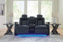 Fyne-Dyme Power Reclining Loveseat with Console - Ace Furniture and Decor