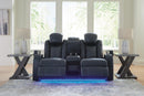 Fyne-Dyme Power Reclining Loveseat with Console - Ace Furniture and Decor