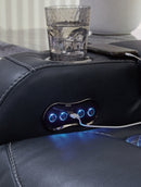 Fyne-Dyme Power Reclining Loveseat with Console - Ace Furniture and Decor