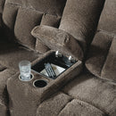 Frohn Reclining Loveseat with Console - Ace Furniture and Decor