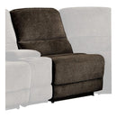 Shreveport Armless Reclining Chair in Brown 8238-AR