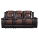 Briscoe Double Reclining Sofa with Center Drop-Down Cup Holders
