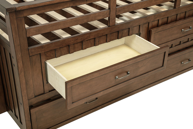 Carlsbad Queen Beds Brown & Grey - Ace Furniture and Decor