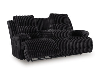 Rhine Falls Power Reclining Sofa with Drop Down Table - Ace Furniture and Decor