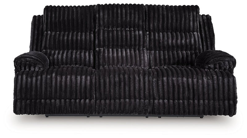 Rhine Falls Power Reclining Sofa with Drop Down Table - Ace Furniture and Decor