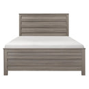 Waldorf King Panel Bed in Dark Gray 1902K-1EK*