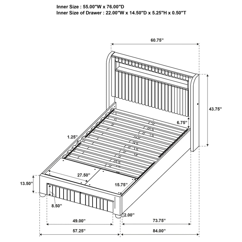 Madison Full & Twin Bed - Ace Furniture and Decor