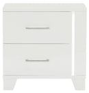 Kerren Nightstand in White 1678W-4