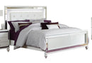 Alonza Queen LED Panel Bed 1845LED-1