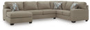 Newellen Sleeper Sectional with Chaise - Ace Furniture and Decor