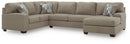 Newellen Sleeper Sectional with Chaise - Ace Furniture and Decor