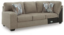 Newellen Sleeper Sectional with Chaise - Ace Furniture and Decor
