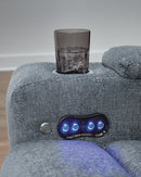Studio Cave Power Reclining Loveseat with Console - Ace Furniture and Decor