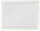 Cotterill Mirror in Antique White 1730WW-6