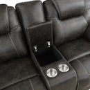 Gainesville Double Reclining Love Seat With Center Console