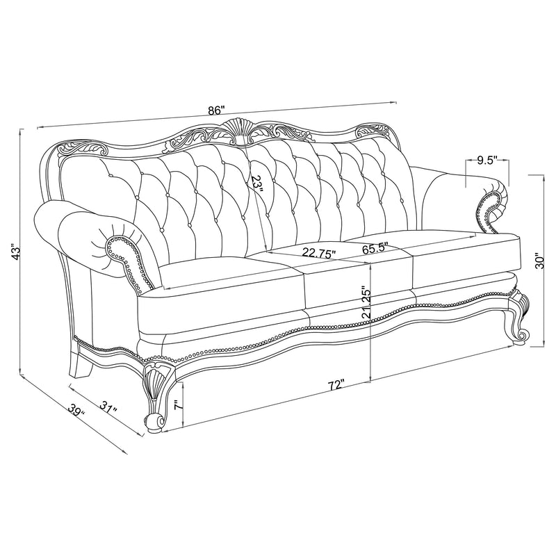 Victoria Stationary Sets - Ace Furniture and Decor
