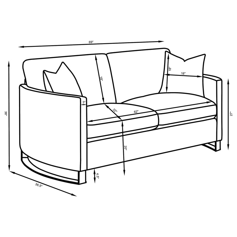 Corliss Stationary 3 Pc Sets - Ace Furniture and Decor