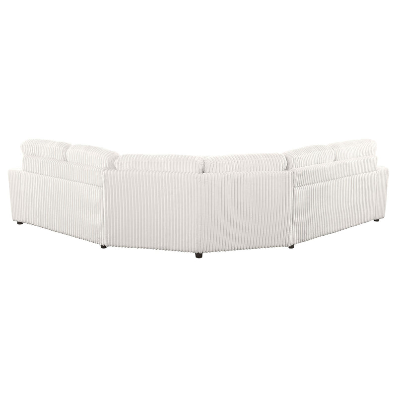Emberson Upholstered Modular Sectional Sofa Ivory - Ace Furniture and Decor