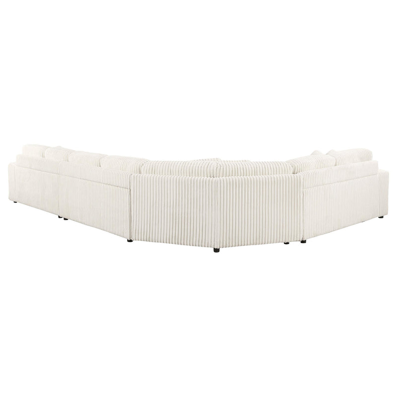 Emberson Upholstered Modular Sectional Sofa Ivory - Ace Furniture and Decor