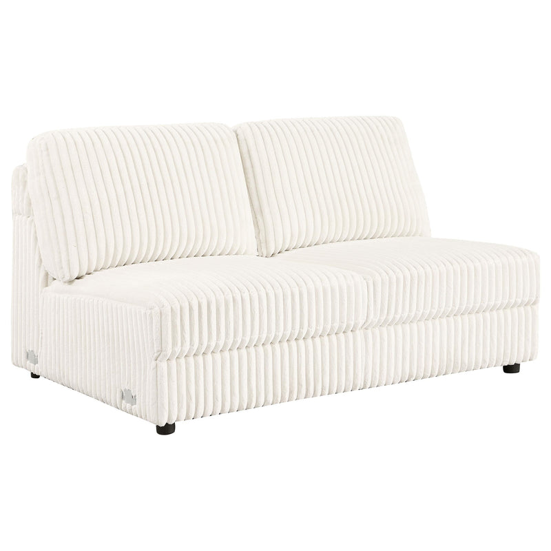 Emberson Upholstered Modular Sectional Sofa Ivory - Ace Furniture and Decor