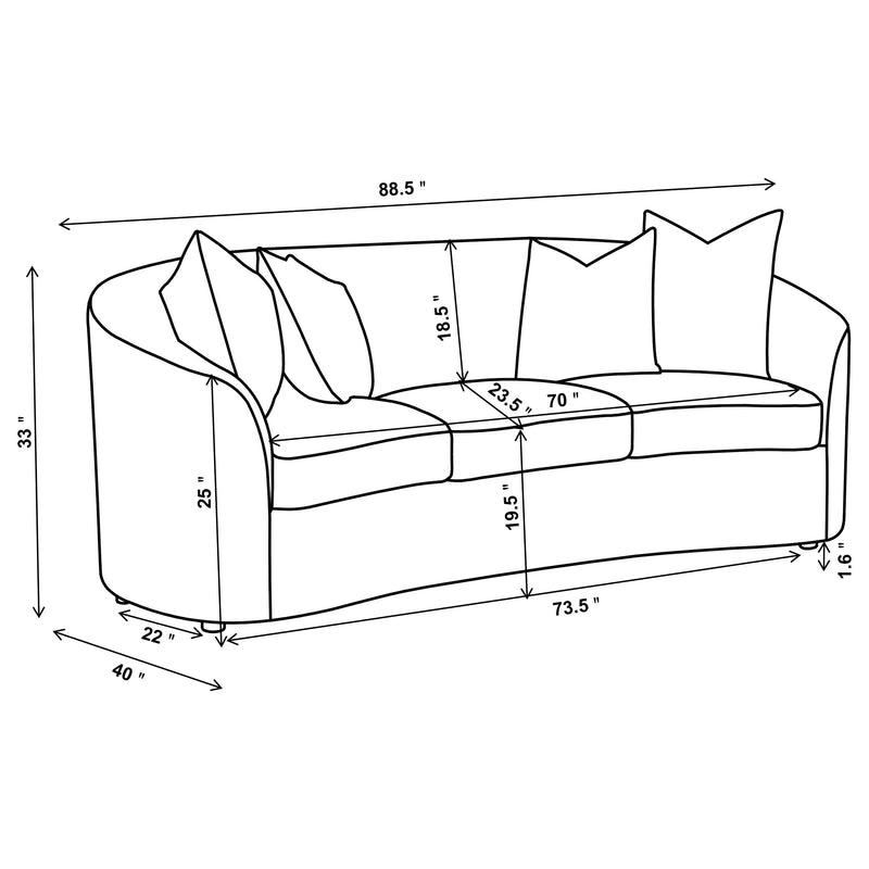 Rainn Living room set - Ace Furniture and Decor
