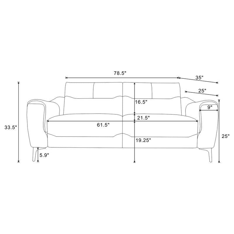 Nolan Living room set - Ace Furniture and Decor