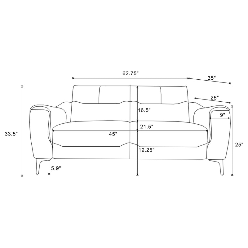 Nolan Loveseats - Ace Furniture and Decor