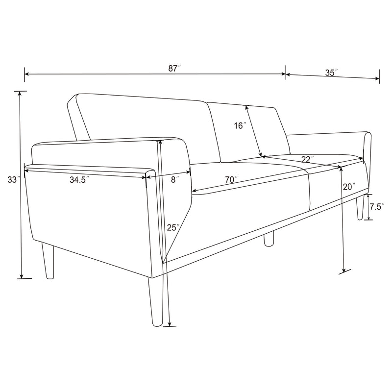 Rilynn Stationary 3 Pc Sets - Ace Furniture and Decor