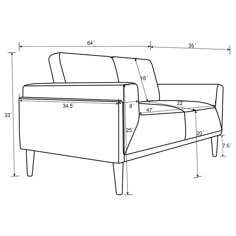 Rilynn Stationary 3 Pc Sets - Ace Furniture and Decor