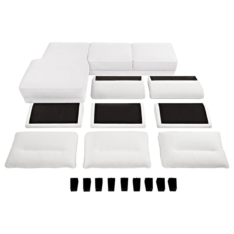 Caspian Stationary Sectionals - Ace Furniture and Decor