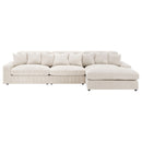 Blaine Upholstered Reversible Chaise Sectional Sofa