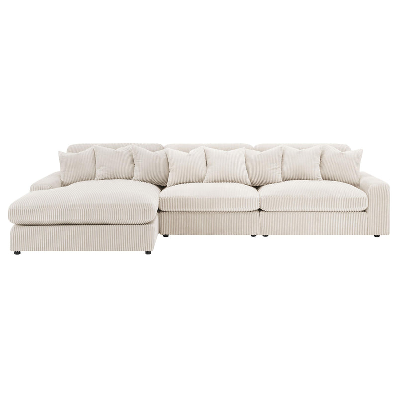 Blaine Upholstered Reversible Chaise Sectional Sofa - Ace Furniture and Decor